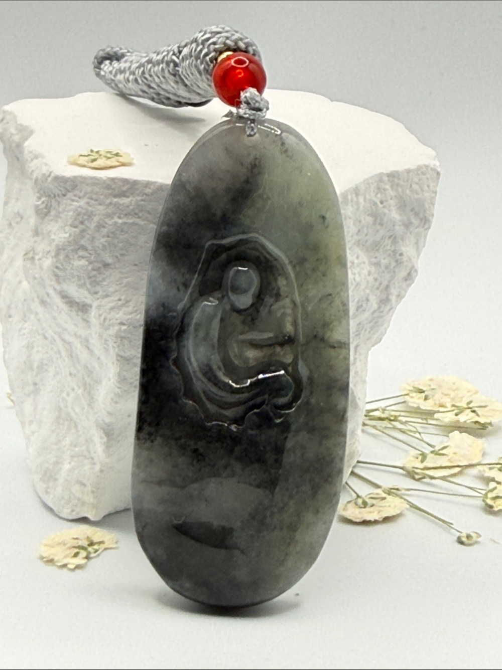 Wuji Burmese Jade Pendant Necklace